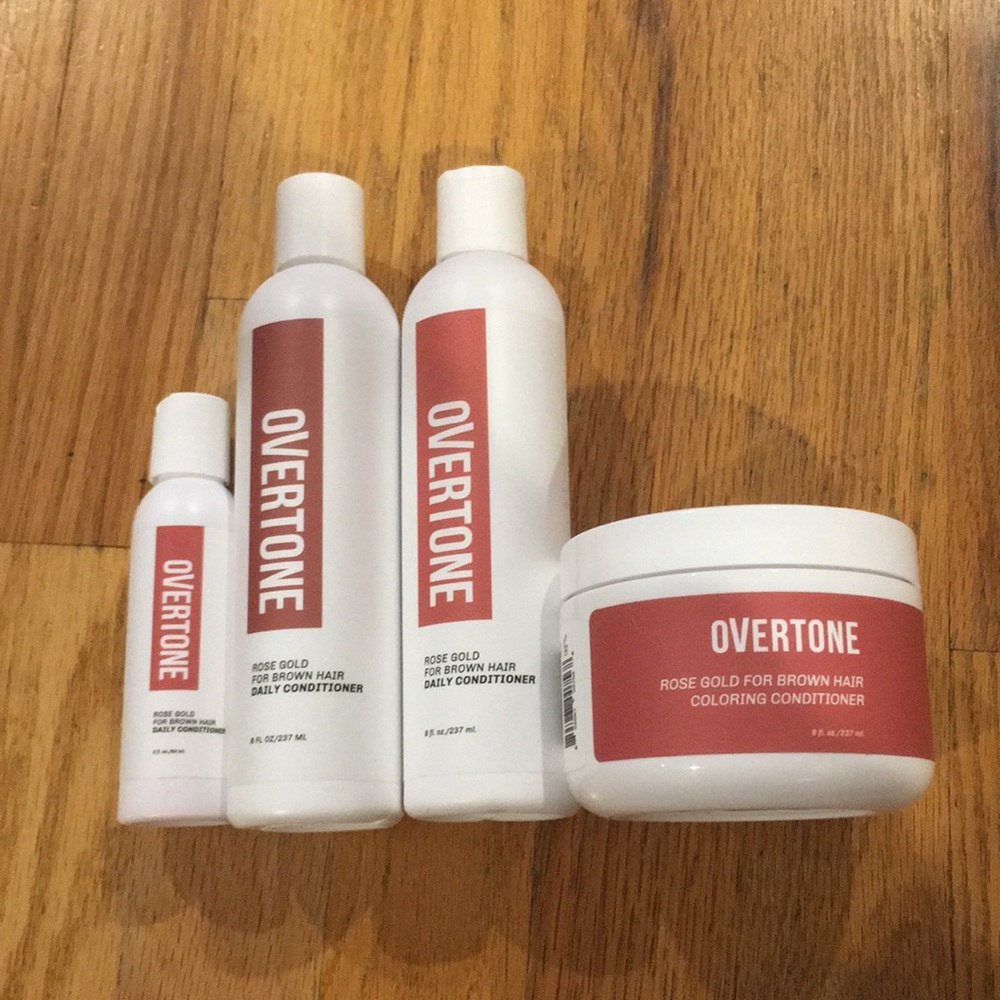 NWT Overtone Rose Gold for Brown Hair Color System